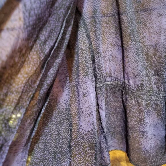 Jones Wear Woman Plus Size Sheer Button Shirt - Picture 6 of 7